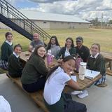 Adolesco Preparatory Academy Photo #11 - Grill&Chill semester event where dads come to grill burgers for lunch and then hangout and play during recess.