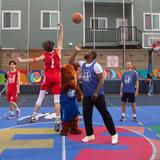 Lycee Francais de San Francisco LFSF Photo #21 - Students often remark on the support they get and the connection they have with their teachers - even during a friendly basketball game!