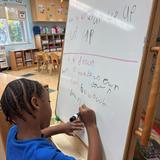 Coral Springs Preschool & Elementary Photo #4 - Writing for Pre-K children focuses on playful exploration, fine motor development, and early literacy through fun, hands-on activities.