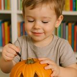 ALBRICH Academy Photo #12 - Fall Art Projects after visiting our pumpkin picking farm