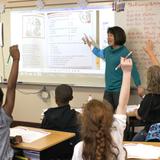 NFC Academy Photo - Smart boards are in every classroom.