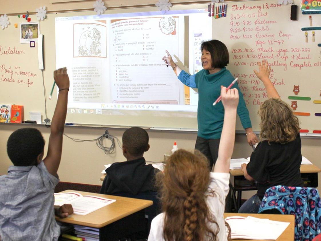 North Florida Christian School Photo - Smart boards are in every classroom.