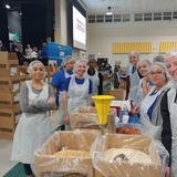 Saint John Paul II Academy Photo #2 - Annual Youth vs. Hunger Meal Packing Day
