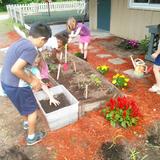 The Foundation Academy Photo #7 - Each grade level has an organic garden to tend to. Outdoor, hands on learning is one way The Foundation Academy teaches core subjects.