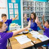 One School Of The Arts and Sciences Photo #4 - Teachers use Whole Brain Teaching to help scholars experience their education.