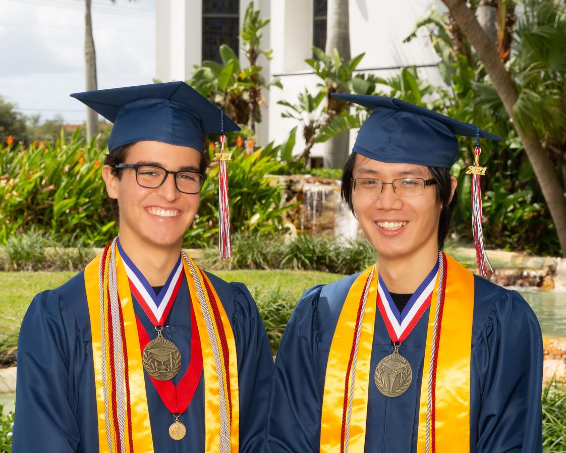 Westminster Academy Photo - Class of 2021 Valedictorian & Salutatorian