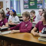 Cherokee Christian Schools Photo #5 - Middle School Class