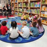 Curtis Baptist School (K3-12) Photo - Preschool Library time