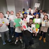 The Horizons School Photo - Horizons School students and staff perform community service reaching out with greetings to children and adults with disabilities!