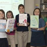 Midway Covenant Christian School Photo #10 - The fourth grade made cereal boxes to explain the "main ingredients" of a book they read.