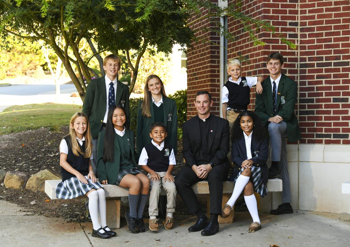 Pinecrest Academy Photo #0 - Our students are known by first name by all of their teachers and are taught in a loving, nurturing environment, with Christ always at the center. We teach through the lens of beauty, goodness, and truth, recognizing the dignity of every child, embracing the God-given talents of each.