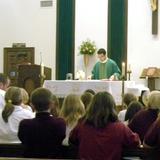 St. Frances Cabrini Catholic School Photo #5 - Students attend mass regularly with the congregation of St. Frances Cabrini.