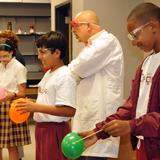 St. Frances Cabrini Catholic School Photo #6 - Middle school students visit the lab at Armstrong Atlantic State University to conduct experiments and expand their understanding of the scientific method.