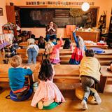 The Waldorf School of DuPage Photo #2 - In first grade, students begin formal academic work for the first time - engaging in reading, writing, and math in ways that are playful, story-rich, and developmentally appropriate. Learning comes to life through imagination and joy!