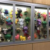 Knapp School and Yeshiva Photo #4 - Finger puppets made by students during Visual Arts instruction. Students receive the opportunity to express their creativity throughout the year in a variety of mediums including clay, charcoal drawing, glass blowing and more!