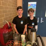 Knapp School and Yeshiva Photo #1 - School Grounds, the Knapp School and Yeshiva Coffee Cart, serves coffee and a smile on a daily basis. This coffee cart is supported by the school job program where students receive hands on work training and some are eligible to receive a paycheck too!