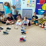 Spectrum School Photo #2 - Early Elementary cleverly practicing sorting by category!