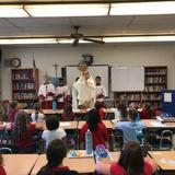 St. Catherine Of Siena Elementary School Photo #5 - Our parish priests visit our classrooms regularly.