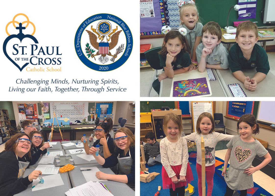 St. Paul Of The Cross School Photo #1 - Have you heard all the good news about St. Paul of the Cross School? Faith, Academics, Service...Come in for a visit and see why SPC is the Place to Be!