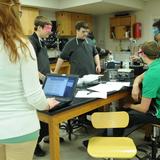 Walther Christian Academy Photo #1 - Science class in the Science & Technology Wing