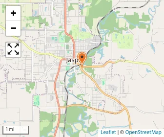 Map of Jasper Christian Academy