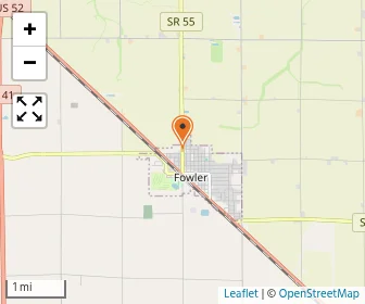 Map of Sacred Heart Elementary School