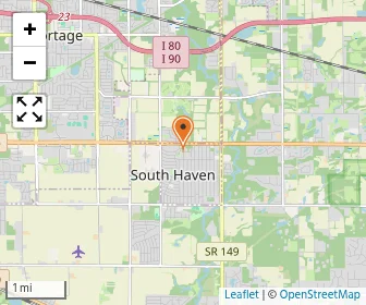 Map of South Haven Christian School