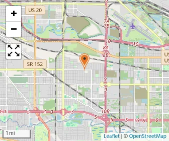 Map of St. Catherine Of Siena