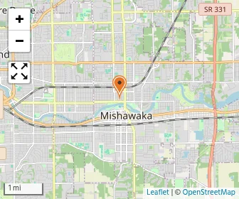 Map of Mishawaka Catholic School
