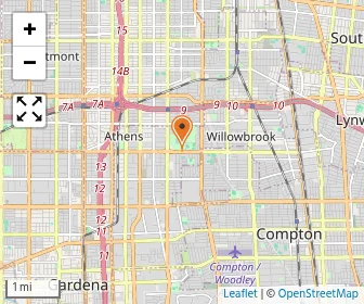 Map of Los Angeles Adventist Academy