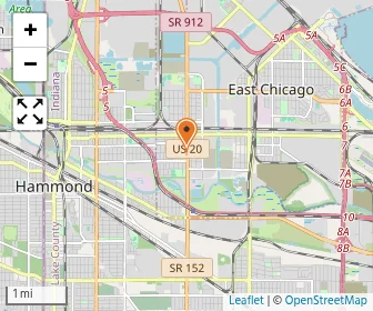 Map of St. Stanislaus School