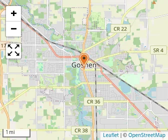 Map of Brenneman Daycare Ministry