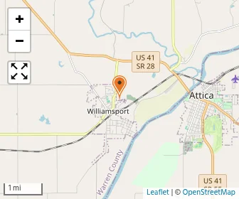 Map of Williamsport Day School