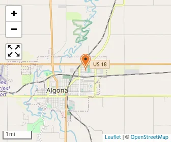 Map of Bishop Garrigan Campus