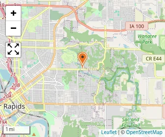 Map of Cedar Valley Christian School