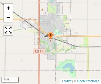 Map of Kuemper Catholic Grade School