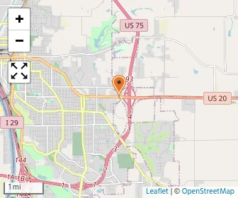 Map of Siouxland Christian School