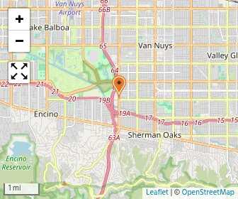 Map of Emek Hebrew Academy Teichman Family Torah Center