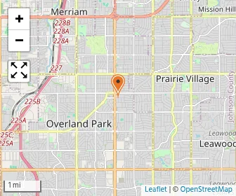 Map of Johnson County Montessori Preschool
