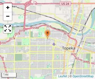 Map of Topeka Lutheran School