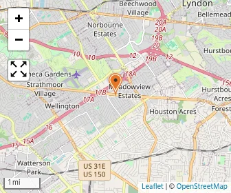Map of Evangel Christian School