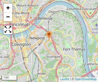 Map of Newport Central Catholic High School