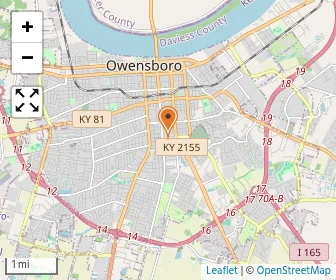 Map of Owensboro Catholic Continuation School 4-6 Campus