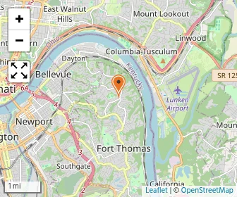 Map of St. Catherine Of Siena