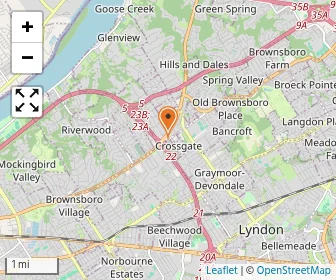 Map of Christ Church School