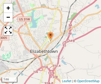 Map of First Christian Church Preschool, Pre-k, And Kdgn