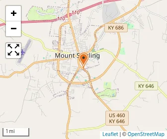 Map of Mt. Sterling Christian School