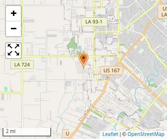 Map of Acadiana Christian School