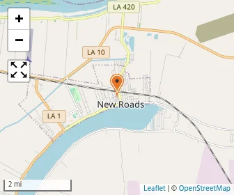 Map of Catholic High Point Coupee