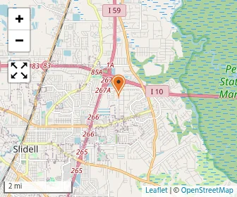 Map of Slidell Christian Academy